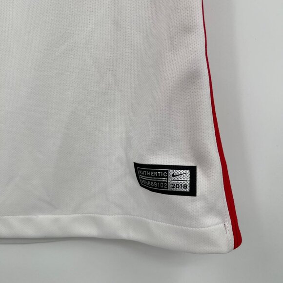 Nike White Blue Team USA Short Sleeve Soccer Jersey | Size M - Picture 10 of 11